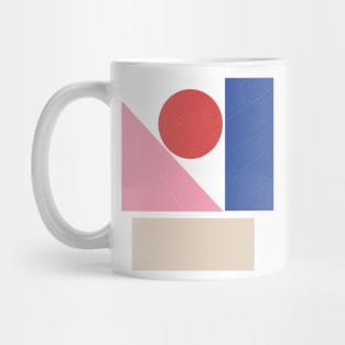 Abstract Painted Blocks Mug